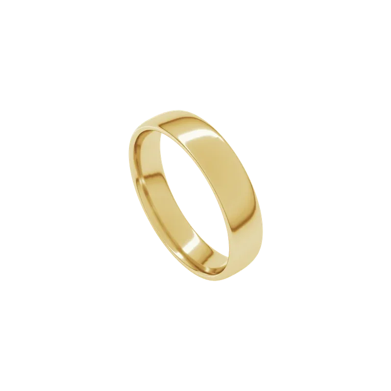 14K Yellow Gold Comfort Fit Band