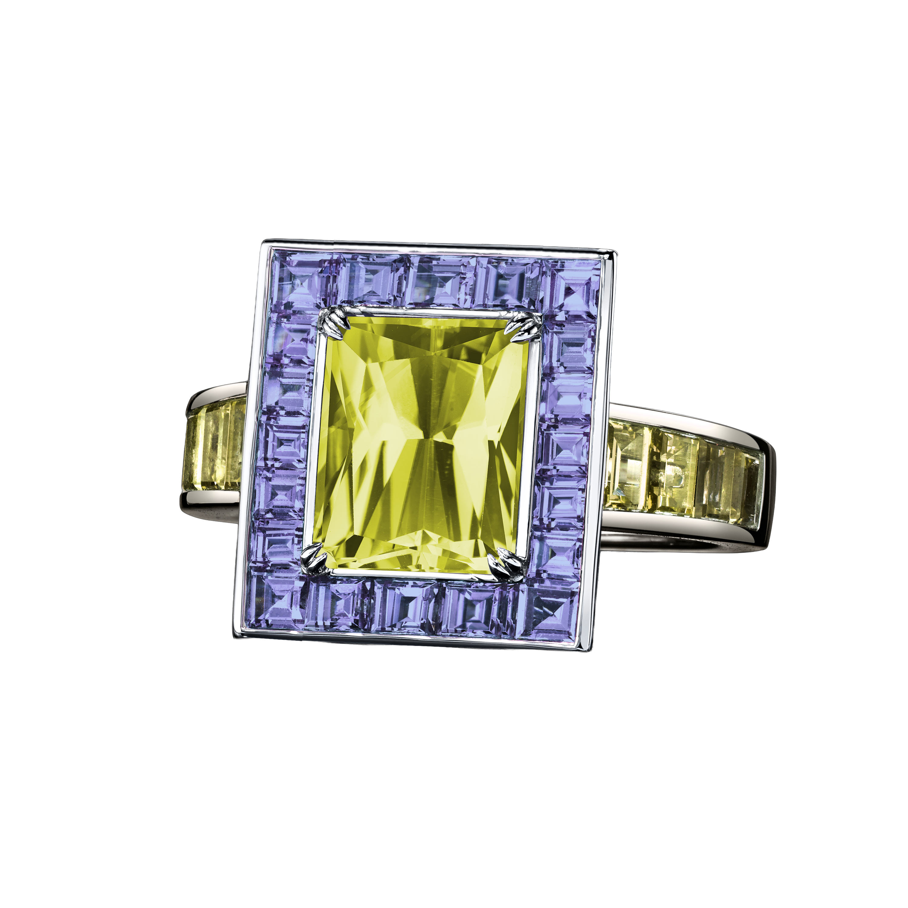 Robert Procop Platinum Sapphire Ring - 4720