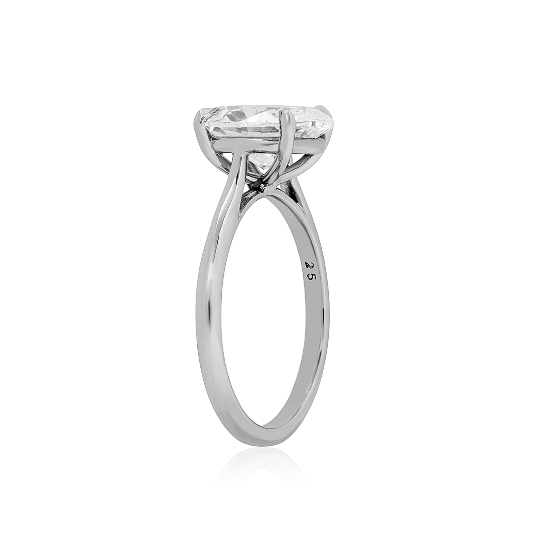 Platinum Solitaire Diamond Ring