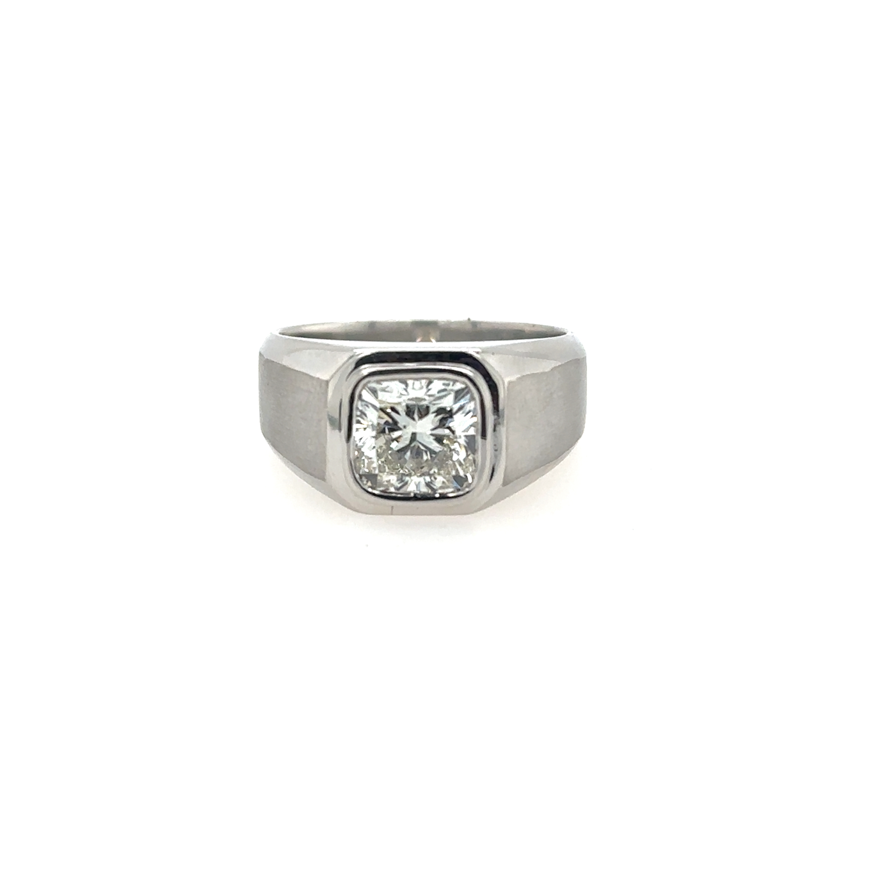 Platinum Men's Diamond Ring - 4002165 / 123045491