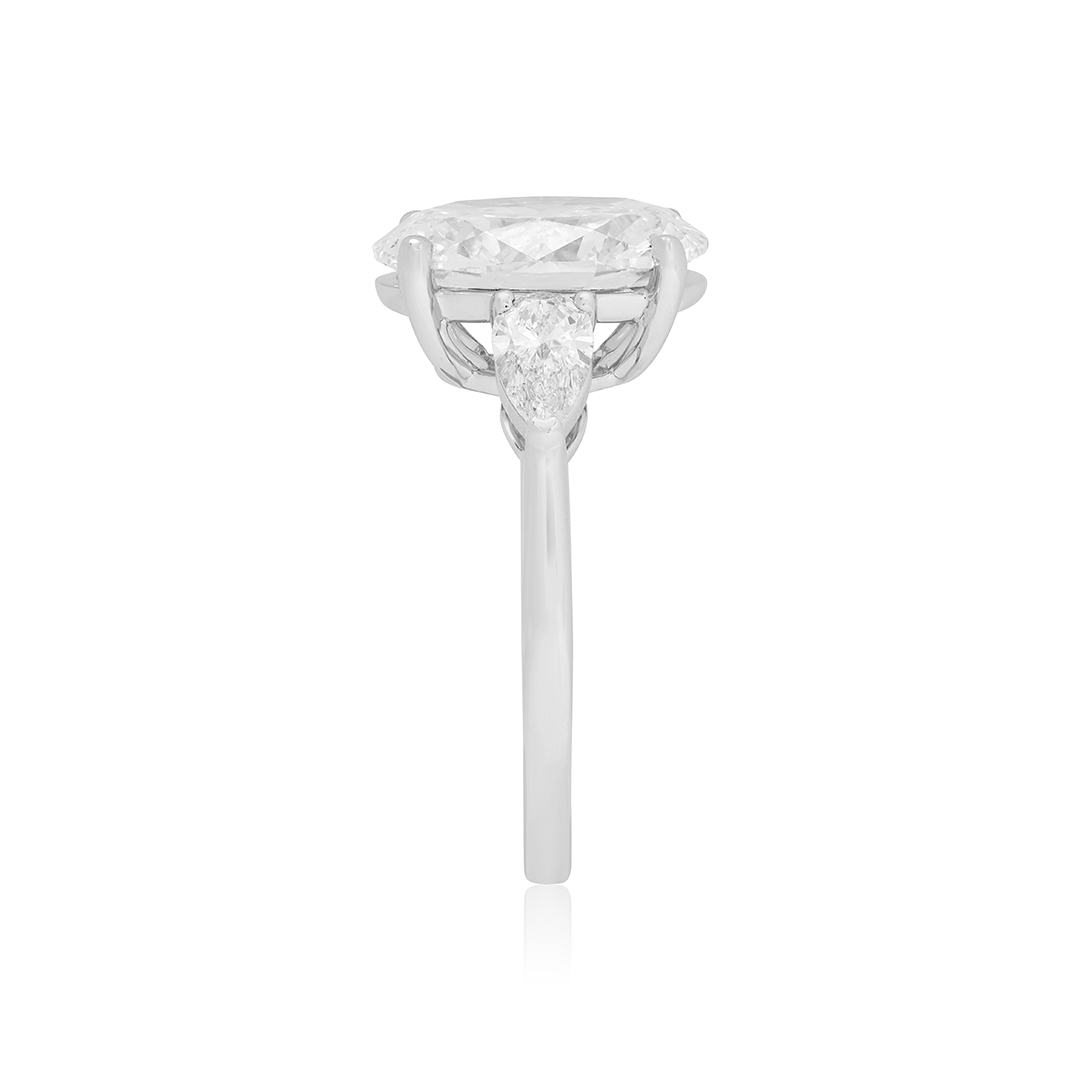 14K White Gold Diamond Ring