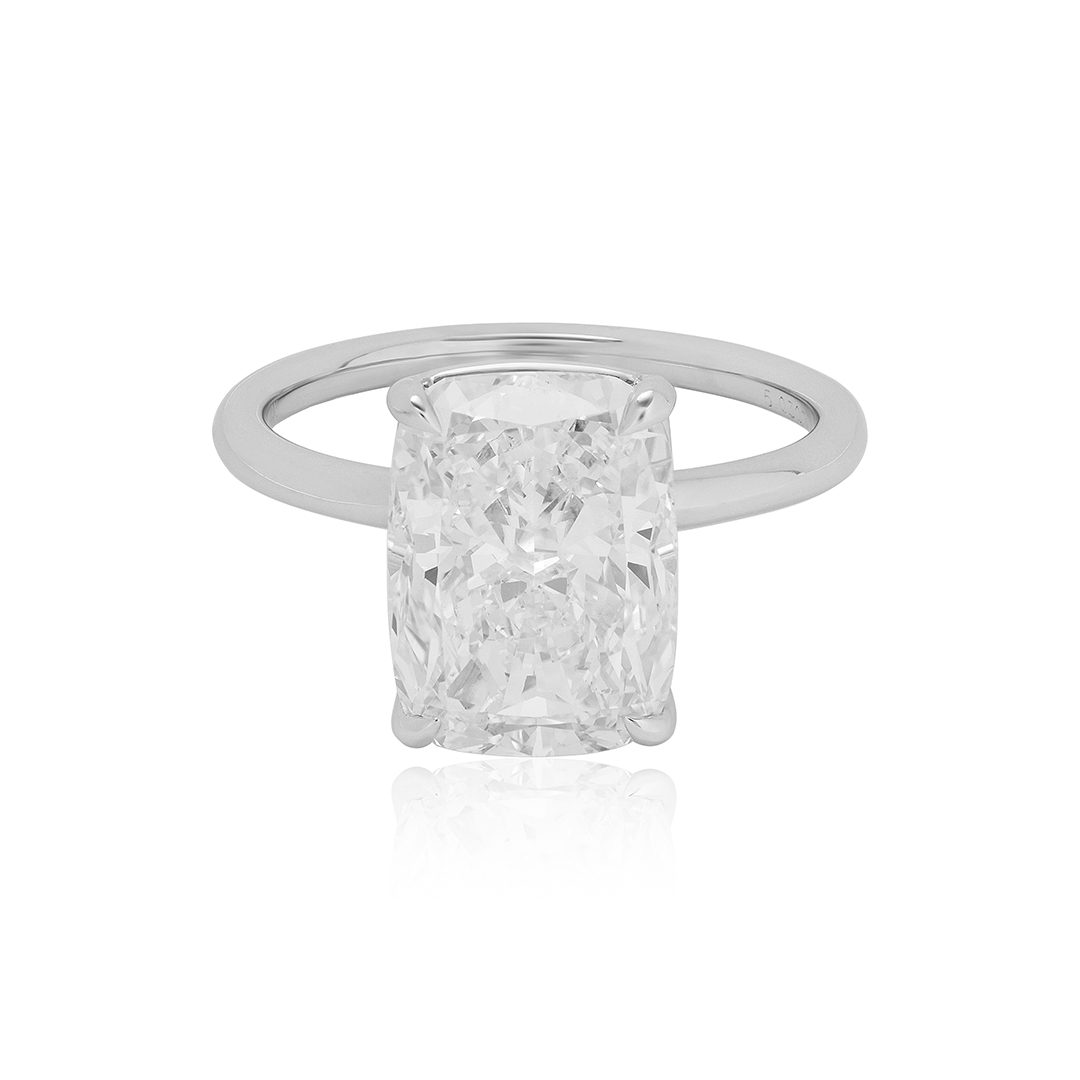 14K White Gold Diamond Ring - HDJ364588