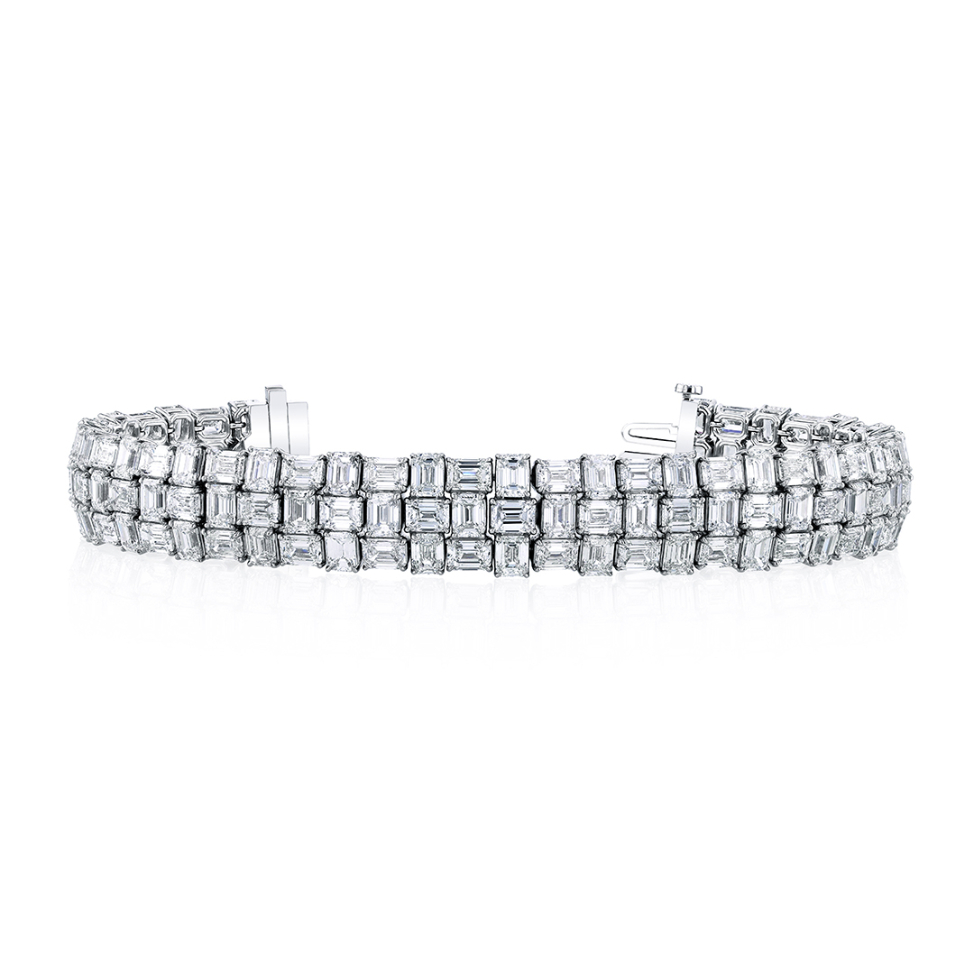 Platinum Diamond Bracelet - JBR176/189301