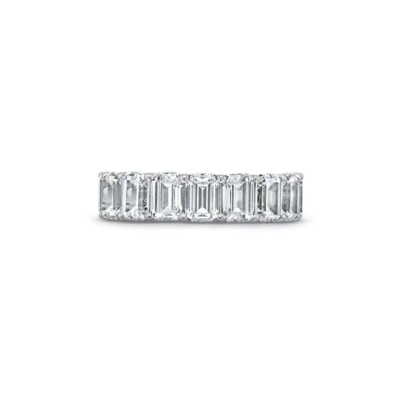 18K White Gold Diamond Eternity Band - R054422_1