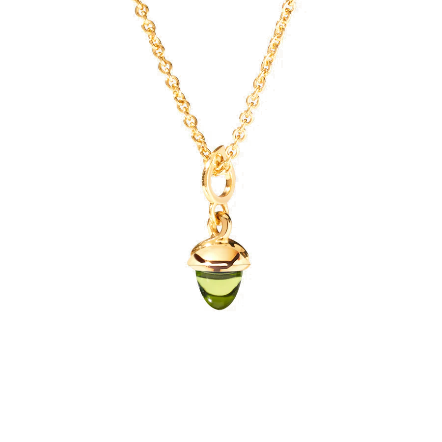Tamara Comolli 18K Yellow Gold Mini Mikado Peridot Pendant