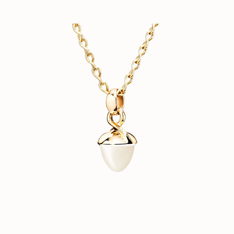 Tamara Comolli 18K Yellow Gold Moonstone Pendant
