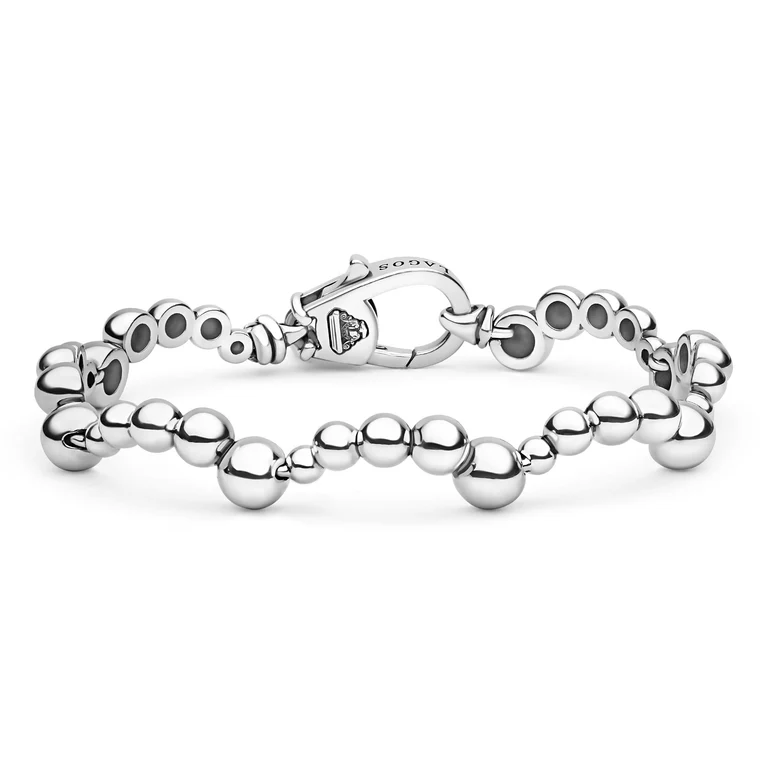LAGOS Sterling Silver Caviar Bubbly Bubble Bracelet