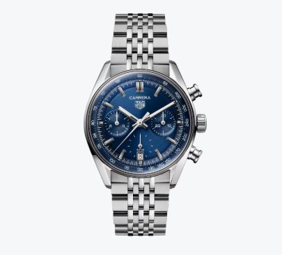 TAG HEUER CARRERA CHRONOGRAPH 39MM BLUE WATCH BRACELET