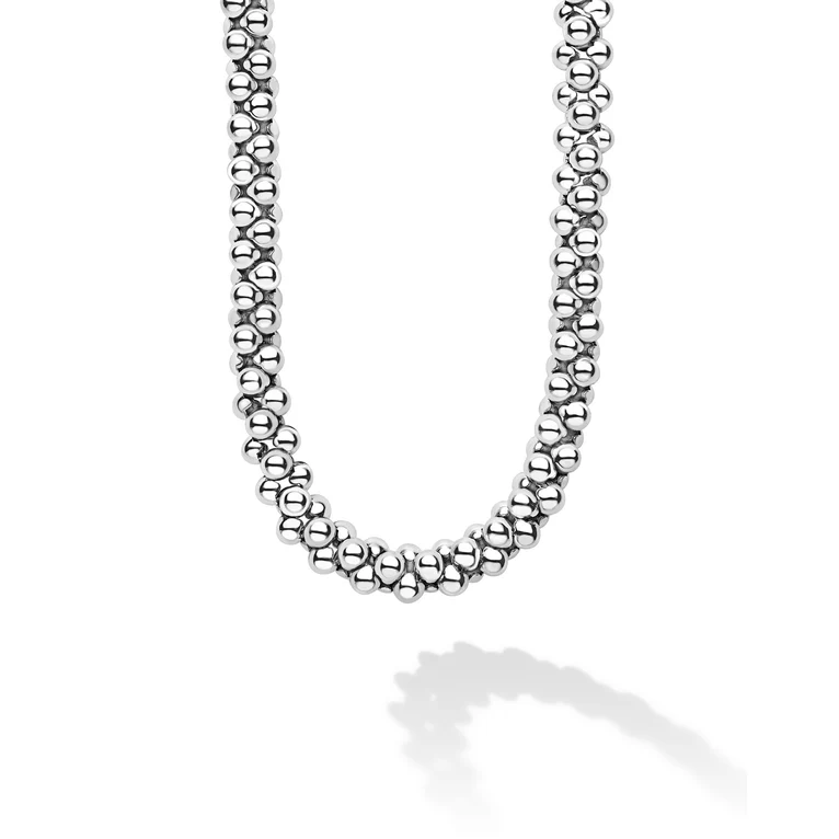 LAGOS Sterling Silver Caviar Bubbly Beaded Necklace
