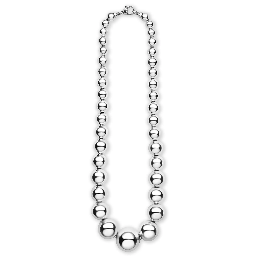 LAGOS Sterling Silver Caviar Bubble Bead Necklace