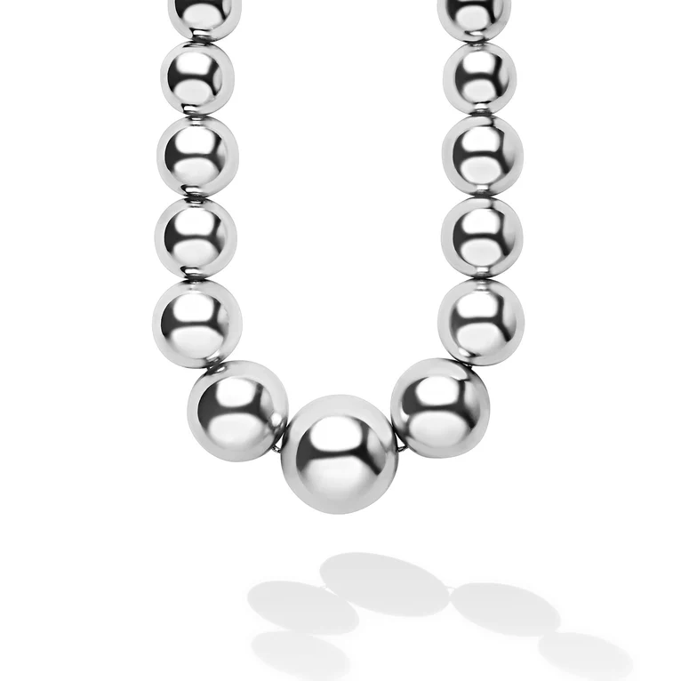 LAGOS Sterling Silver Caviar Bubble Bead Necklace