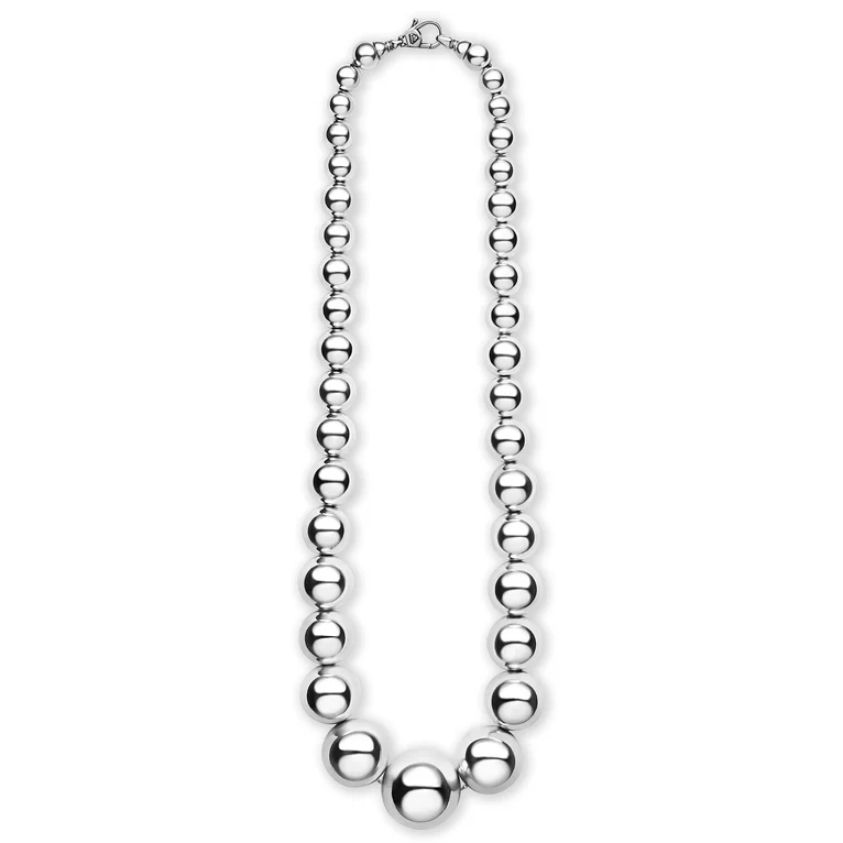 LAGOS Sterling Silver Caviar Bubble Bead Necklace