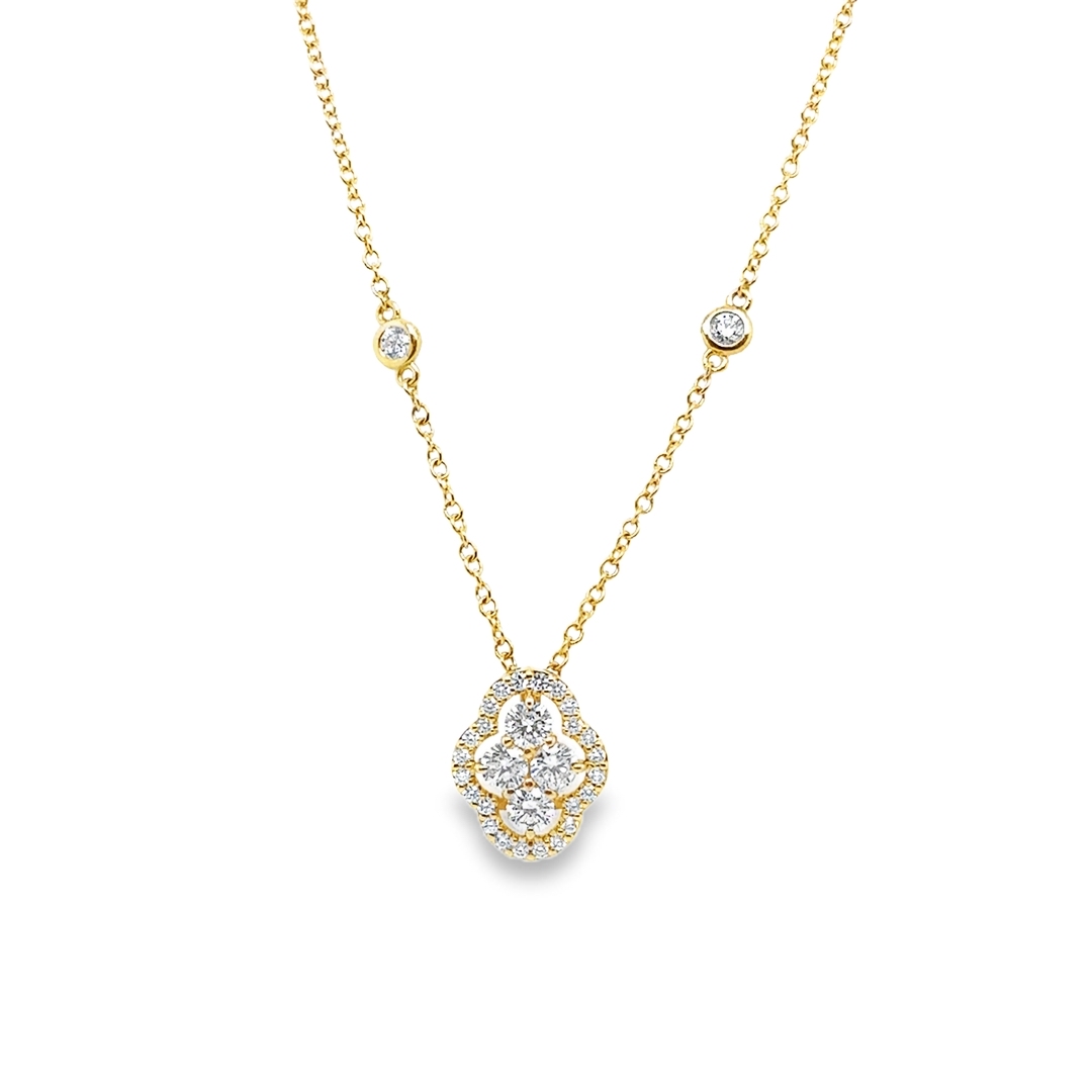 Piranesi 18K Yellow Gold Diamond Necklace