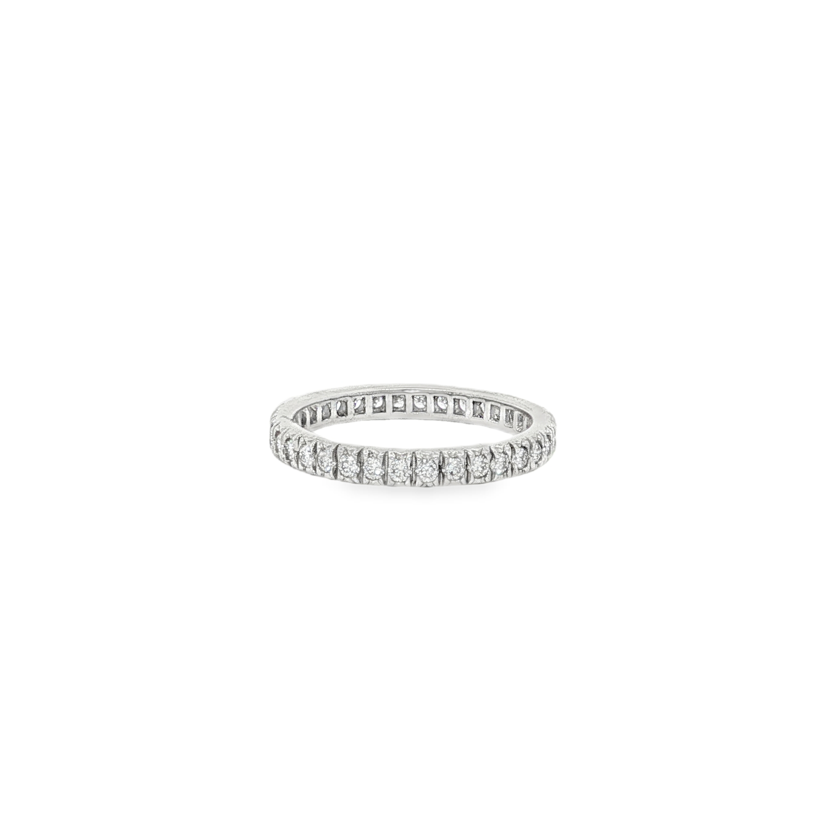 Platinum Diamond Eternity Band