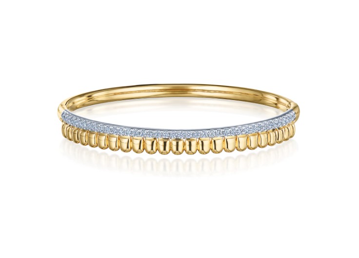18YW SIRENA DIAMOND BANGLE