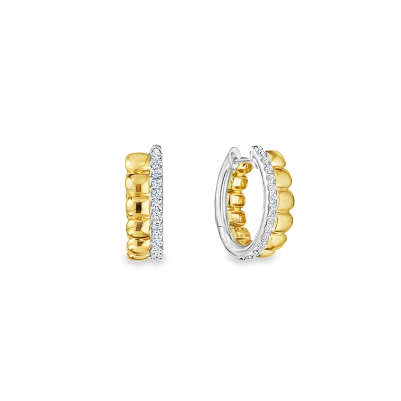 Kwiat 18K Yellow Gold Sirena Diamond Earrings