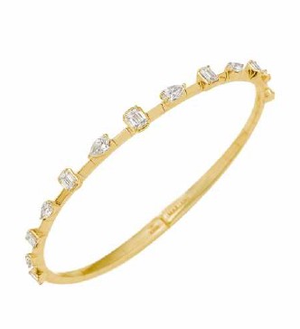 Mariani 18K Yellow Gold Diamond Bracelet - 01070BR