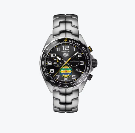 TAG HEUER FORMULA 1 SENNA CHRONO X 43MM BRACELET
