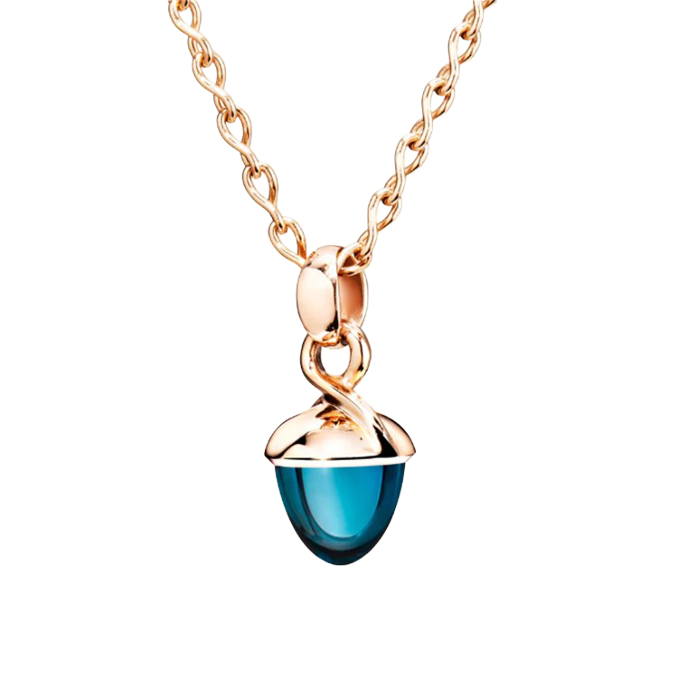 Tamara Comolli 18K Rose Gold London Topaz Pendant