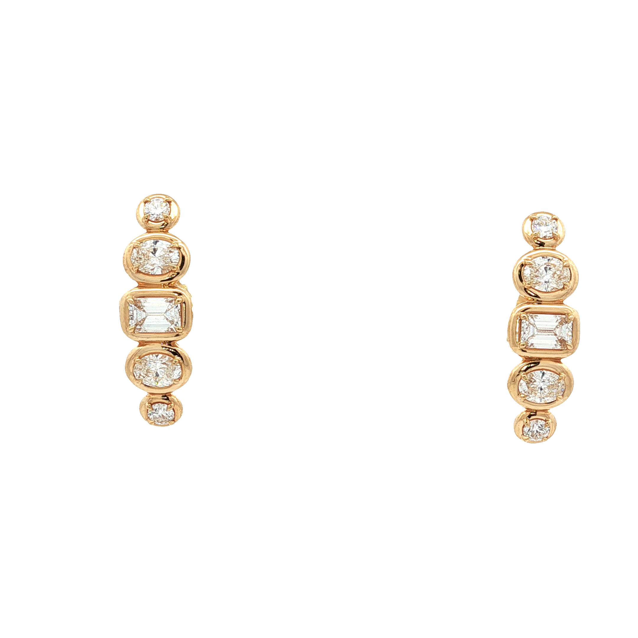 Kwiat 18K Yellow Gold Starry Night Diamond Earrings