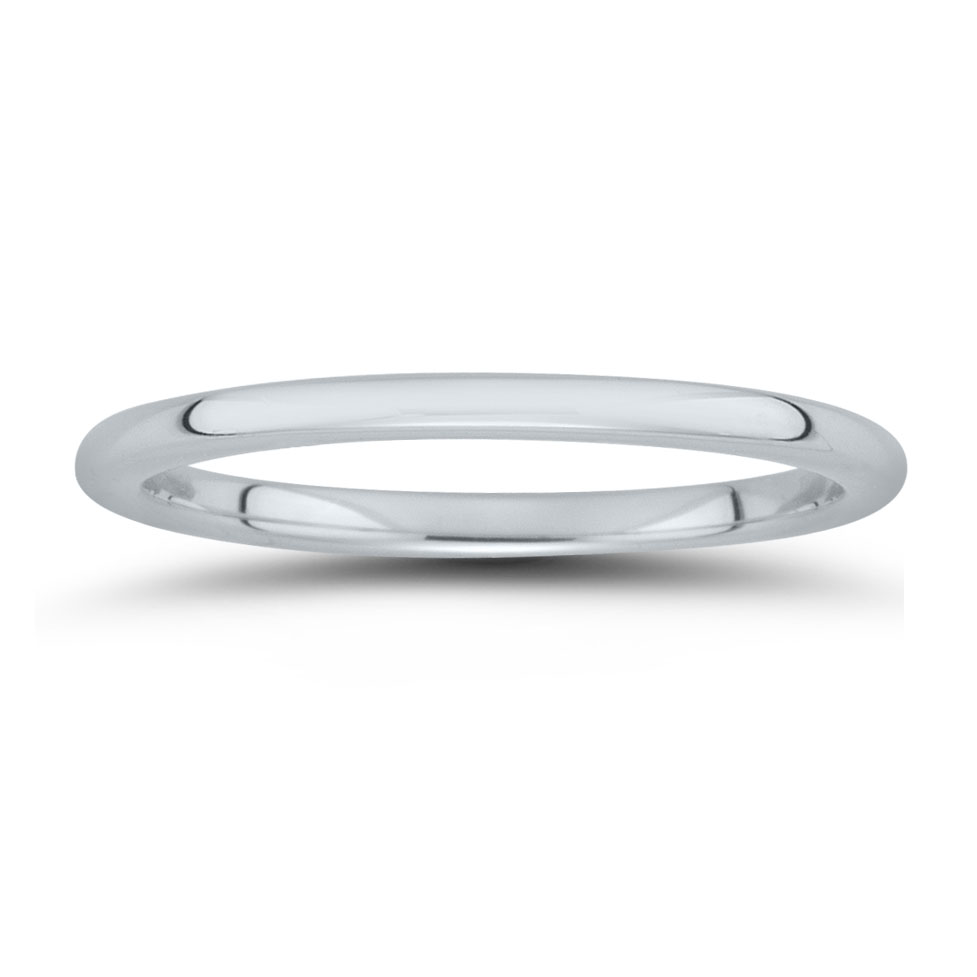 Platinum 2.5mm Wedding Band