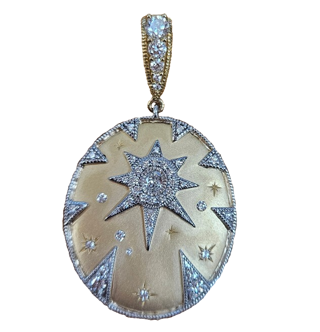 18YW P.PREVILLE 0.64TW GH VS1-SI2 CELESTIAL MEDALLION