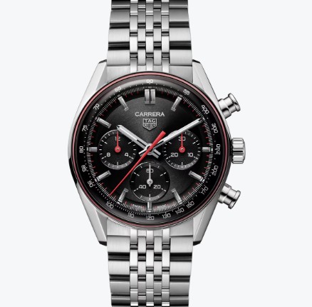TAG HEUER CARRERA CHRONOGRAPH 41MM BLACK/RED  WATCH - CBS2114.BA0053