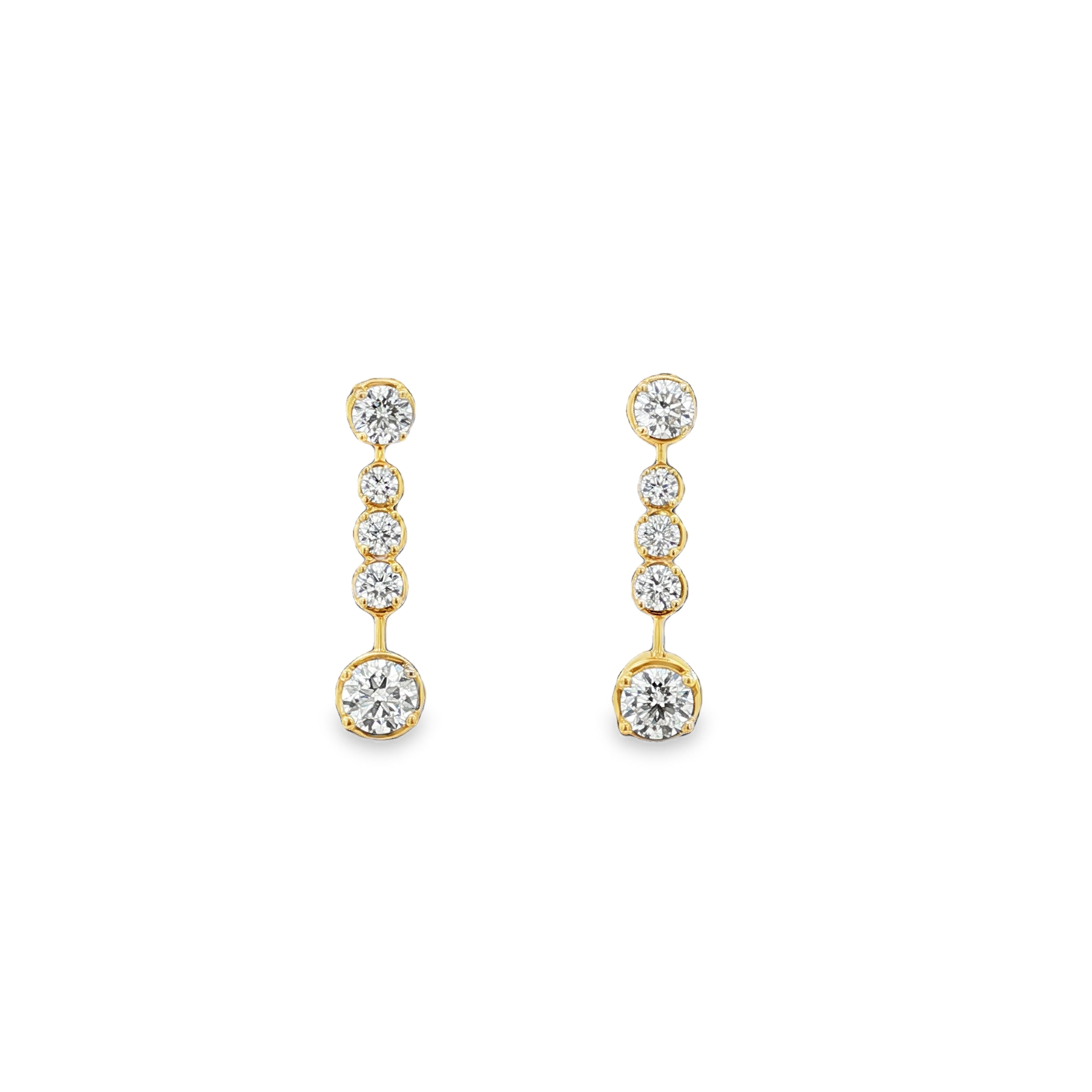 18Y P.PREVILLE 1.21TW GH VSSI WAVE EARRINGS