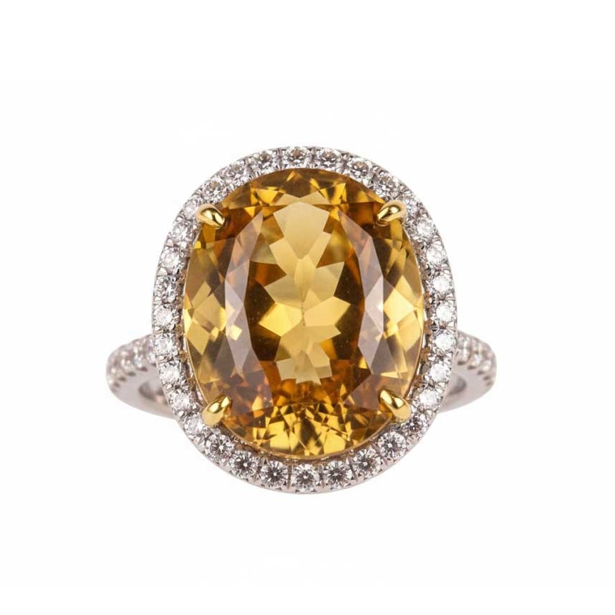 Piranesi Platinum Sapphire and Diamond Ring - R4074-1