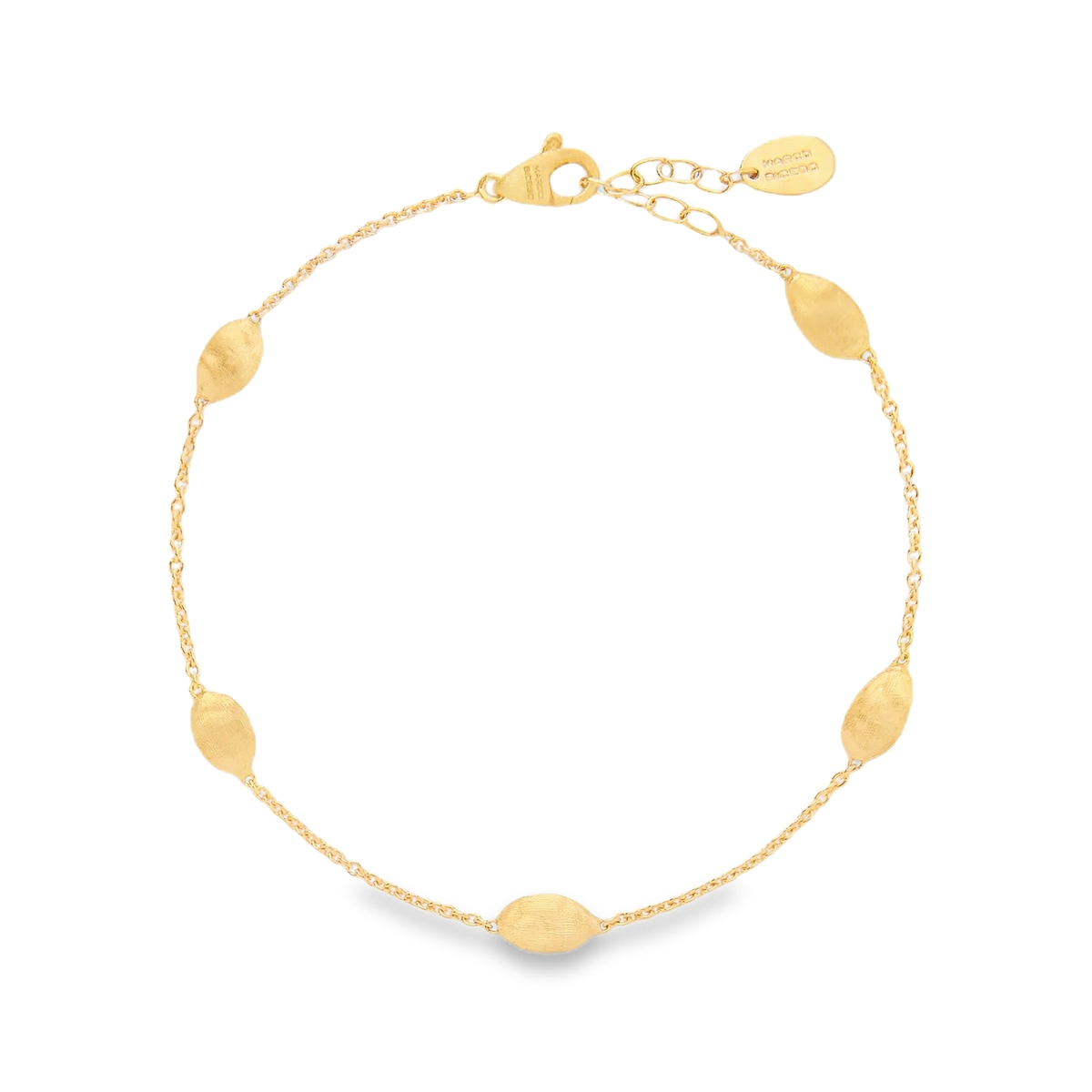 Marco Bicego 18K Yellow Gold Siviglia Small Bean Bracelet