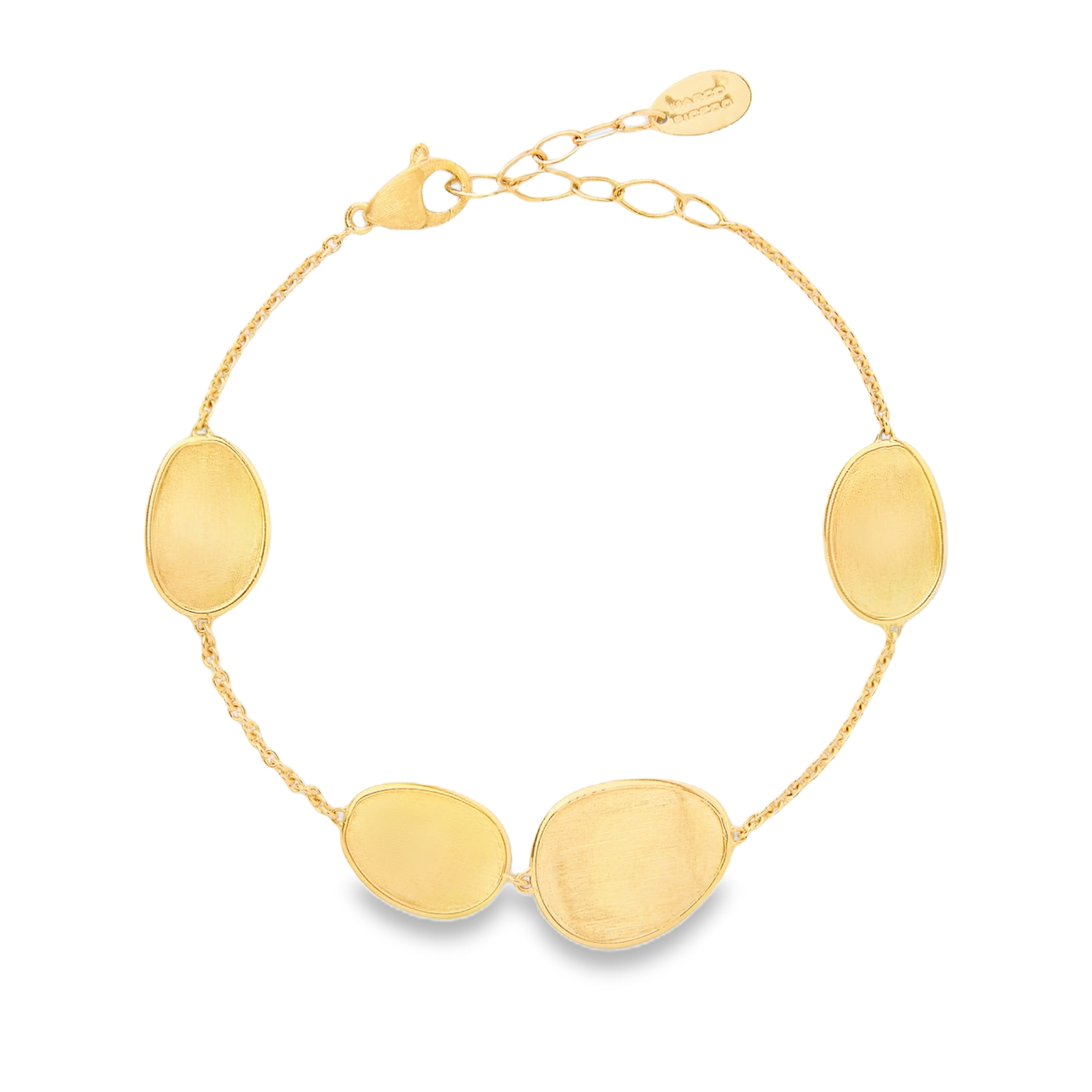 Marco Bicego 18K Yellow Gold Lunaria Petal Station Bracelet