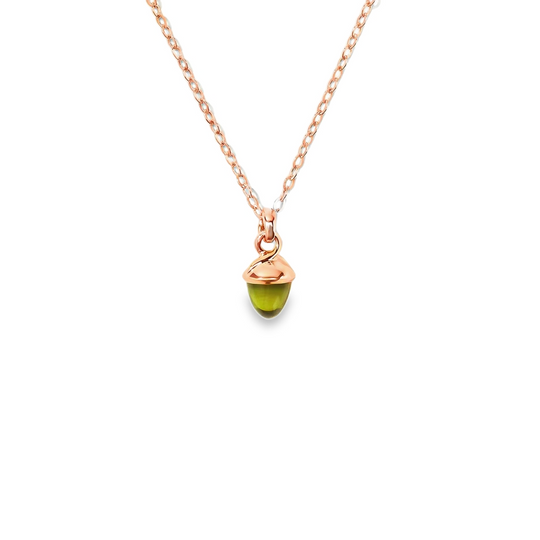 18R T.COMOLLI 5MM PERIDOT ACRON MIKADO FLAMENCO