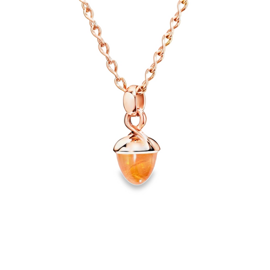 Tamara Comolli 18K Rose Gold Mikado Mandarin Garnet Bouquet Pendant itemprop=
