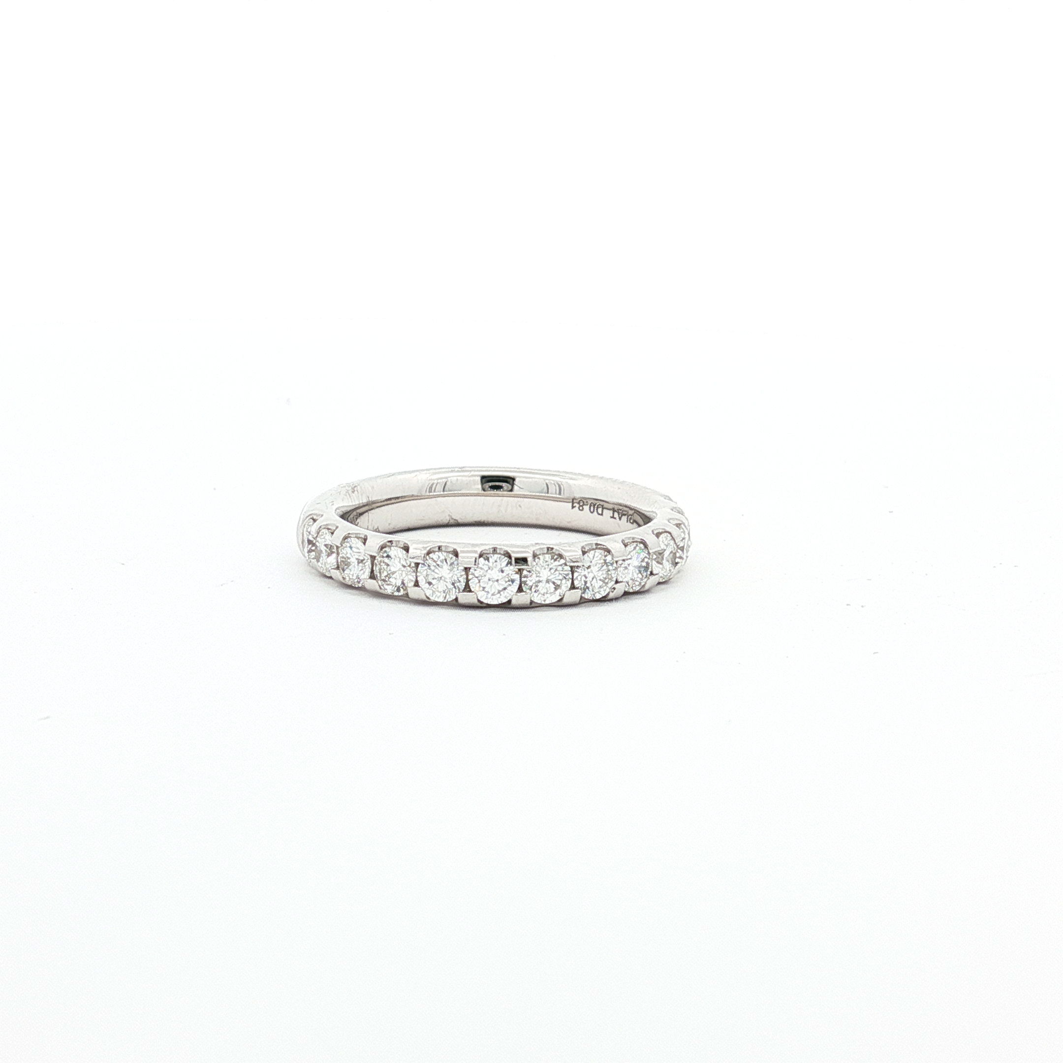 Platinum Diamond Wedding Band