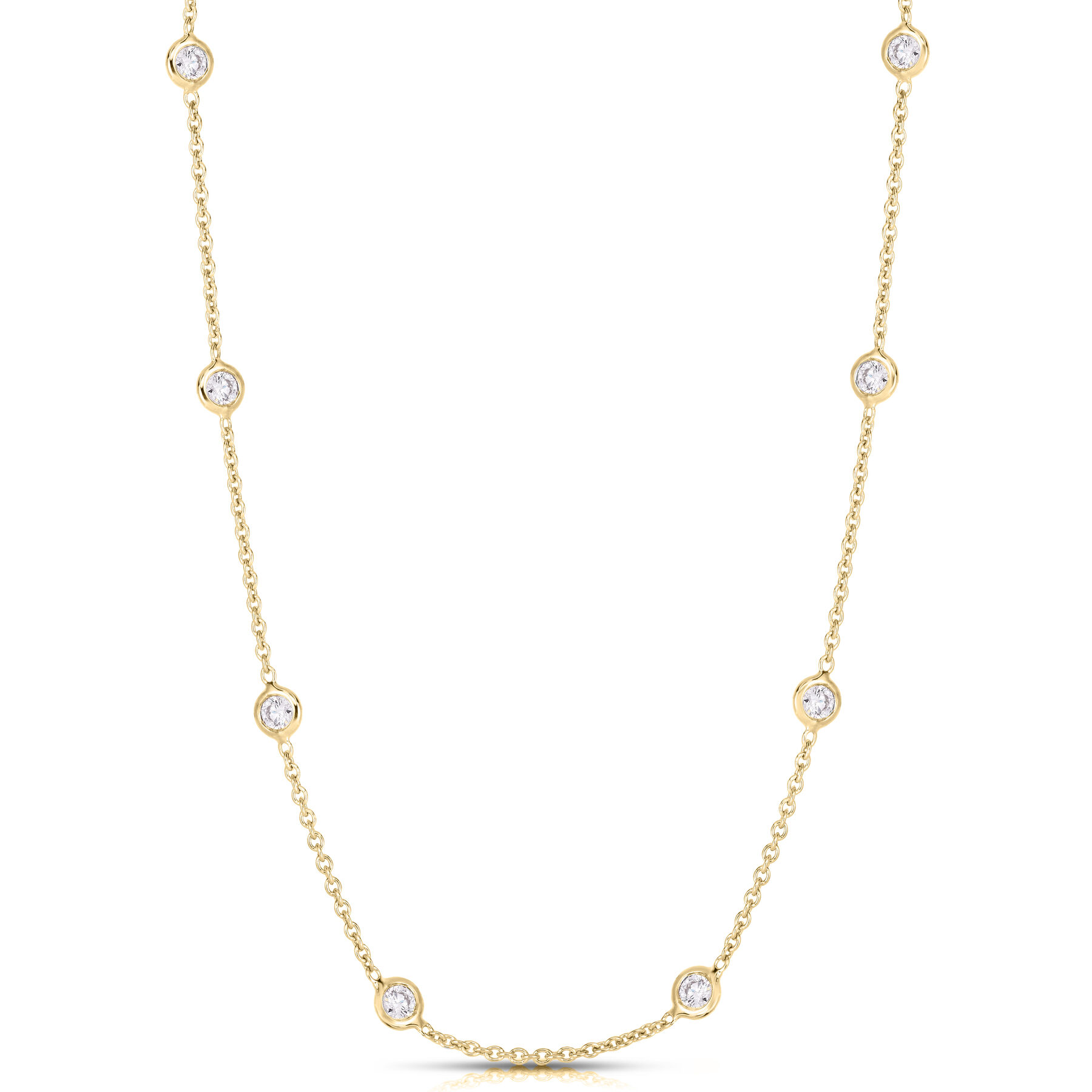 Roberto Coin Diamonds by the Inch Necklace