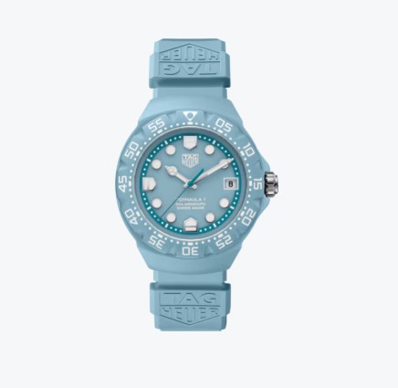 TAG HEUER FORMULA 1 SOLARGRAPH 38MM BLUE DIAL STRAP