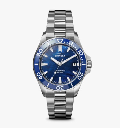 SHINOLA LAKE MICHIGAN MONSTER AUTO DIVE 39MM WATCH