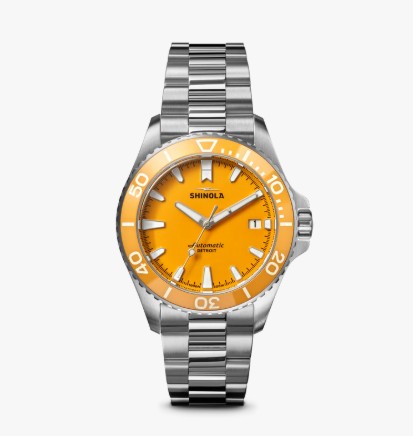 SHINOLA LAKE HURON MONSTER AUTO DIVE 39MM WATCH