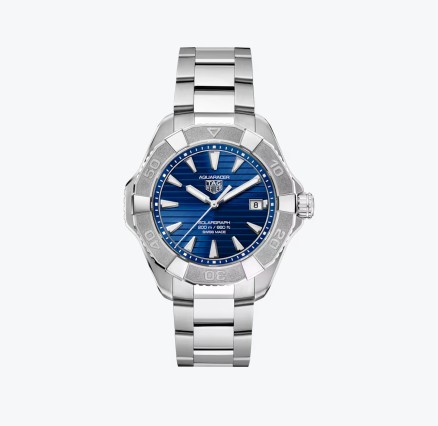 TAG HEUER AQUARACER 200 SOLARGRAPH 40MM BLUE DIAL BRACELET