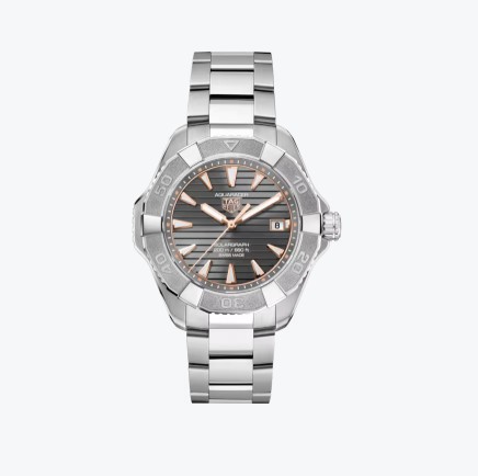 TAG HEUER AQUARACER 200 SOLARGRAPH 40MM TTN GREY DIAL BRACELET