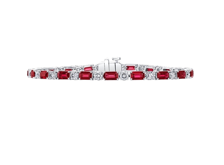 18W 5.62TW RUBY 2.32TW RBC GH SI LINE BRACELET