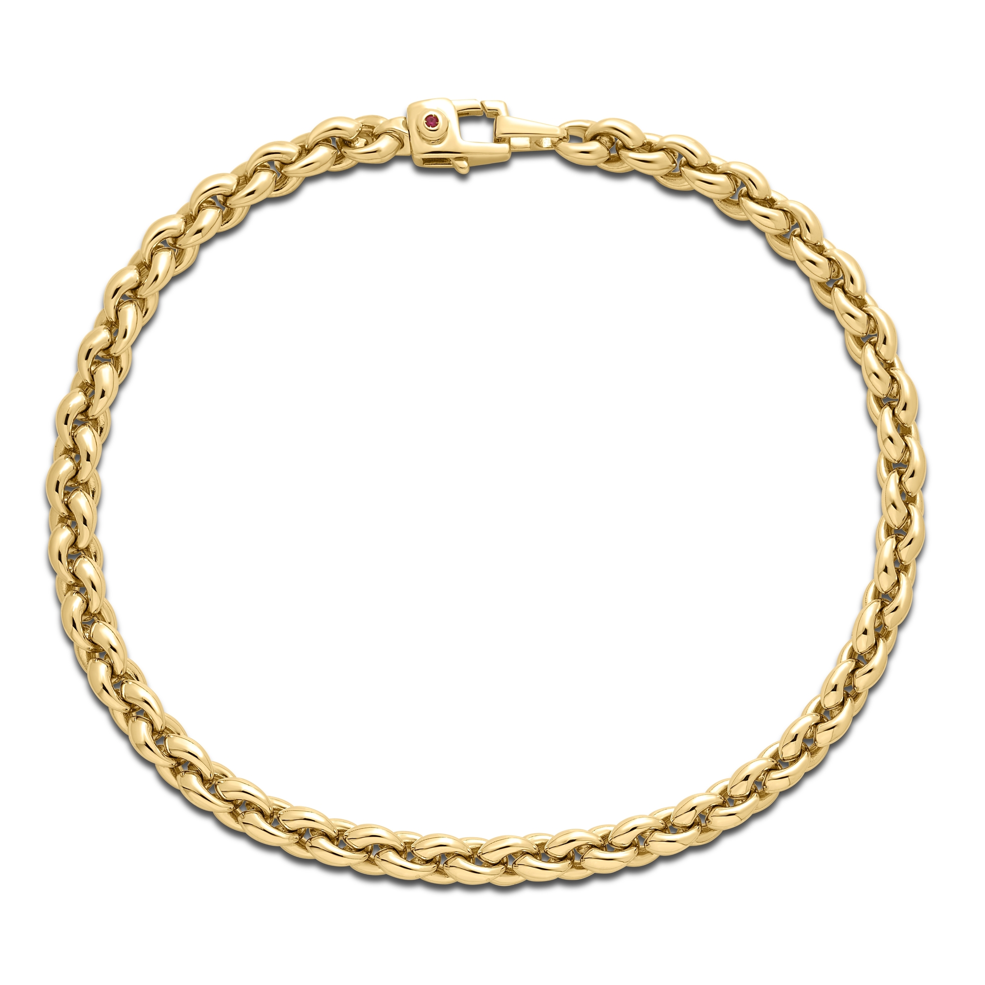 Roberto Coin 18K Yellow Gold Designer Gold Classic Bracelet