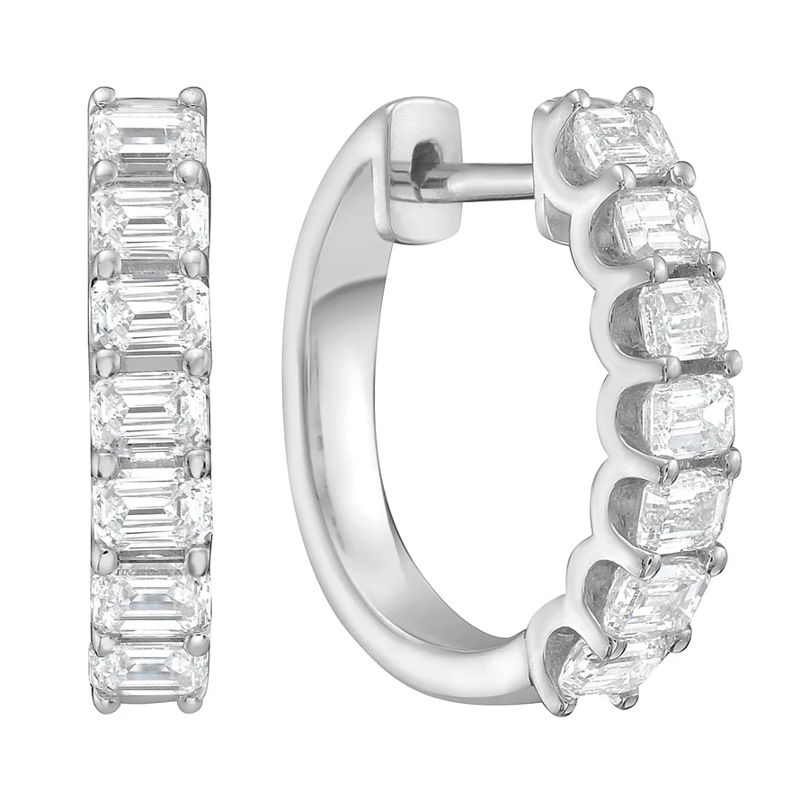 18W TIVOL 1.14TW GH SI2 EC HOOP EARRINGS - 6063