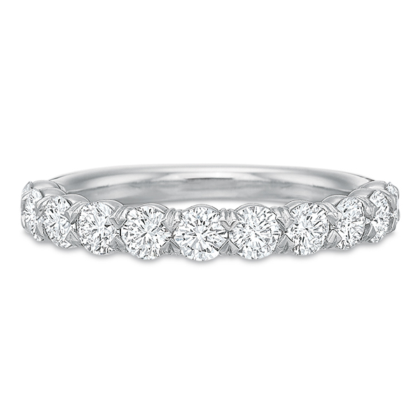 Precision Set Platinum Diamond Band - 175019