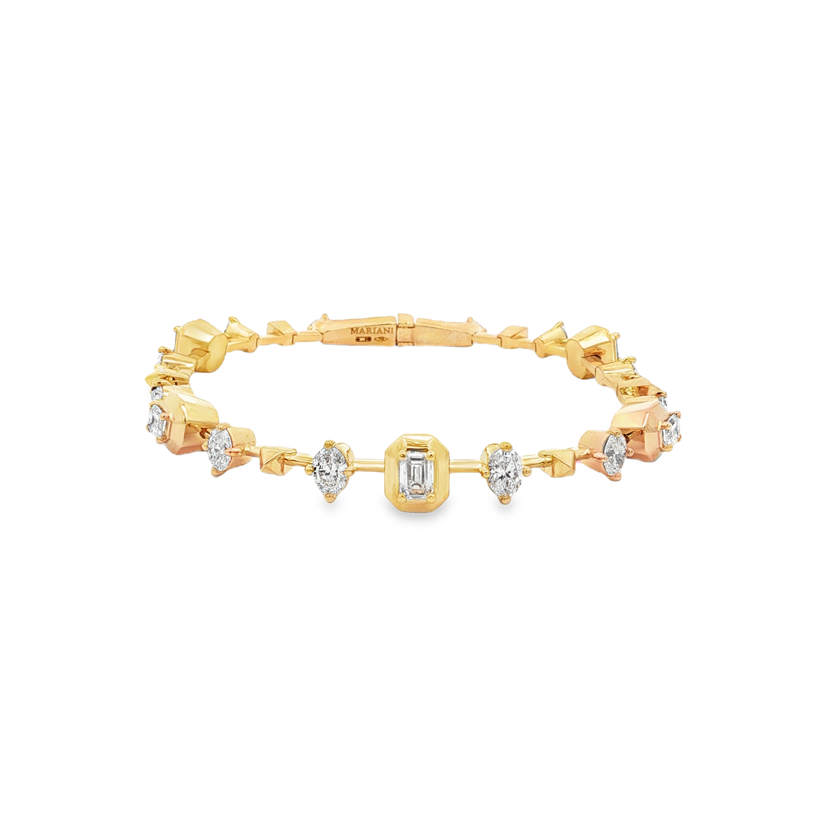 Mariani 18K Yellow Gold Diamond Bracelet - 6370