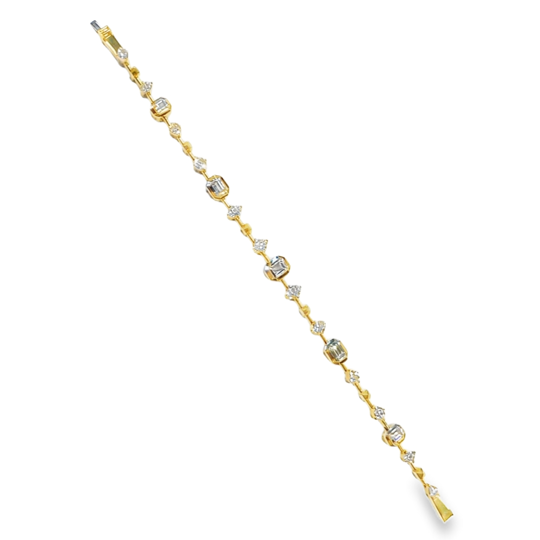 Mariani 18K Yellow Gold Diamond Bracelet