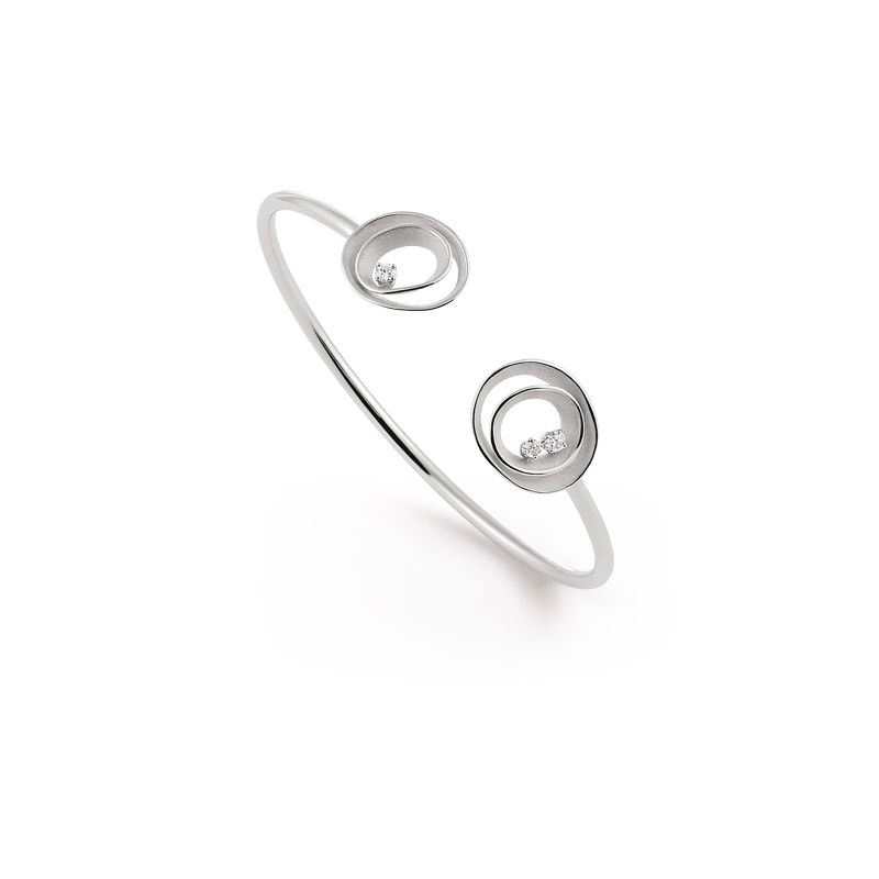18W WHITE ICE GOLD 0.19 G VS CAMMILLI FIRENZE DUNE SOLAR BRACELET