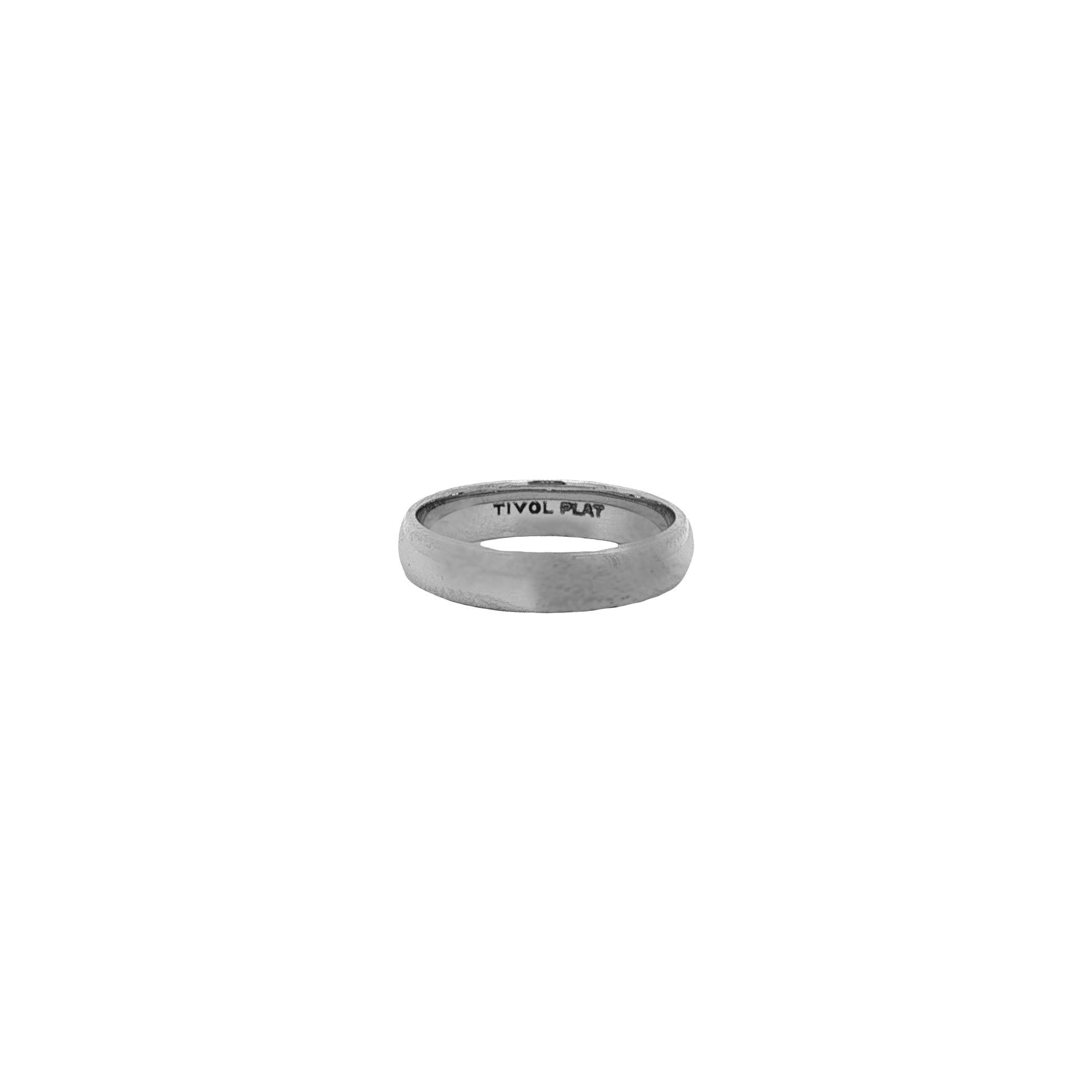 18K Yellow Gold High Dome Wedding Band