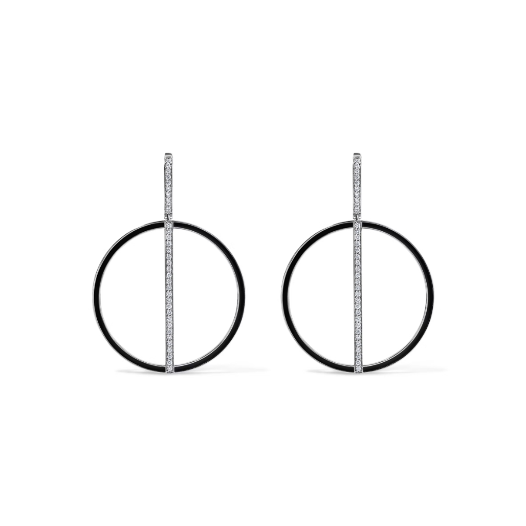 18W BRADY LEGLER 0.42TW GH SI LARGE HOOP EARRINGS - 6320