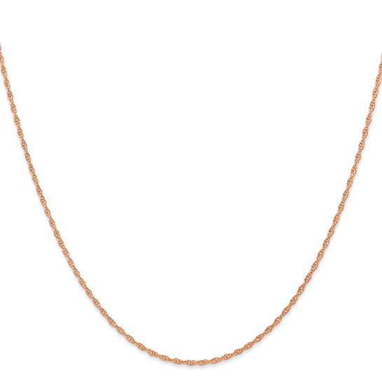 14K Rose Gold Rope Chain - 6479